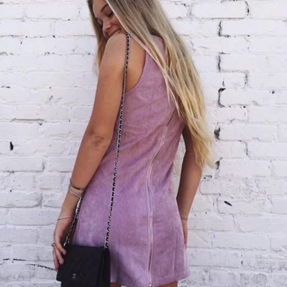 Brandy Melville pink corduroy dress ON HOLD